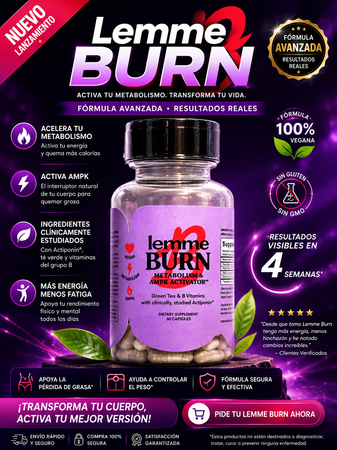 LEMME BURN - QUEMA GRASA